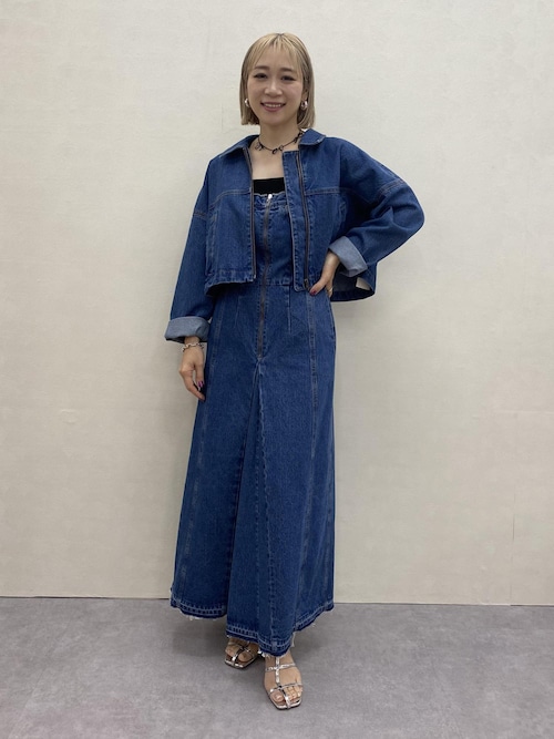 セール】【CIMARRON】VIS別注リメイクライクデニムドレス