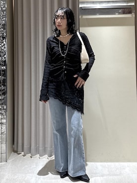 「VIS（ビス）のアイテム」を使った、harunaさん（レディース・162cm）の春コーディネート