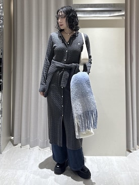 「アイテム（ワンピース/ドレス）」を使った、harunaさん（レディース・162cm・30代）の秋コーディネート