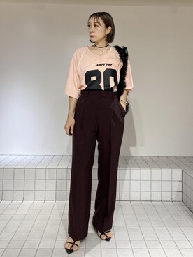 harunaさん（レディース・162cm）の夏コーディネート