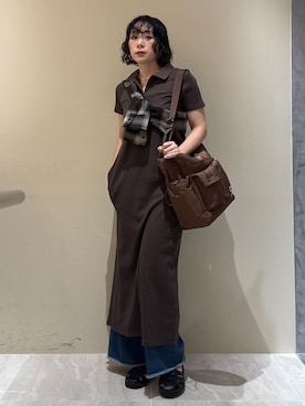 「アイテム（ワンピース/ドレス）」を使った、harunaさん（レディース・162cm・30代）の夏コーディネート