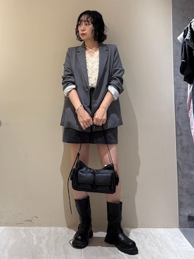 「VIS（ビス）のアイテム」を使った、harunaさん（レディース・162cm）の秋コーディネート