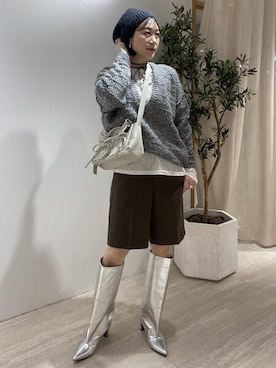 「お正月・初詣コーデ」｜harunaさん（レディース・162cm）の冬コーディネート