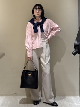 「POLO BCS（ポロ ビーシーエス）のアイテム」を使った、harunaさん（レディース・162cm）の春コーディネート