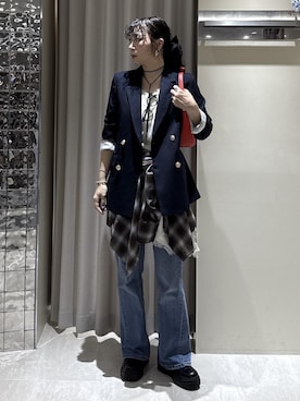 「Juze（ジュゼ）のアイテム」を使った、harunaさん（レディース・162cm）の秋コーディネート