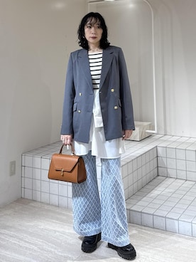 harunaさん(レディース・162cm)の冬コーディネート