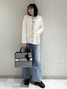 harunaさん(レディース・162cm)の冬コーディネート