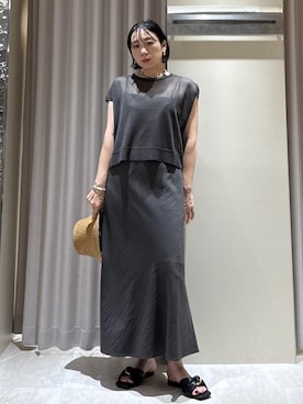 「アイテム（ワンピース）」を使った、harunaさん（レディース・162cm・30代）の夏コーディネート
