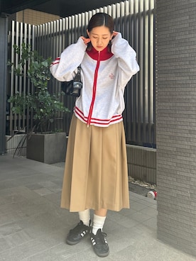 藤原麻帆さん（レディース・157cm）の秋コーディネート