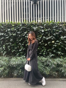 藤原麻帆さん(レディース・157cm)の春コーディネート