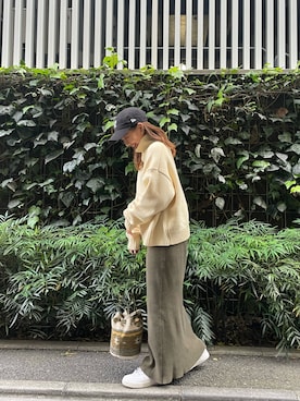 藤原麻帆さん（レディース・157cm）の冬コーディネート