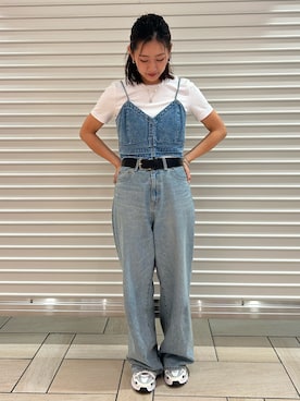 藤原麻帆さん（レディース・157cm）の夏コーディネート