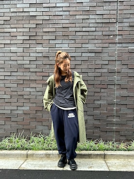藤原麻帆さん（レディース・157cm）の秋コーディネート