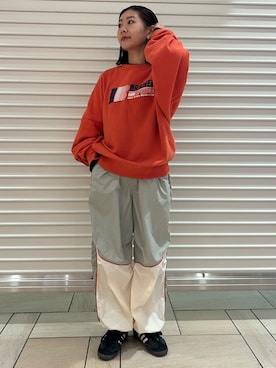 藤原麻帆さん(レディース・157cm)の春コーディネート