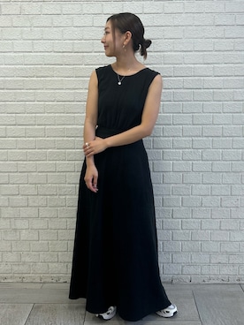 藤原麻帆さん（レディース・157cm）の夏コーディネート