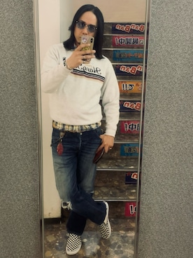 「アイテム（財布）」を使った、ryoutoupapaさん（メンズ・180cm）の春コーディネート