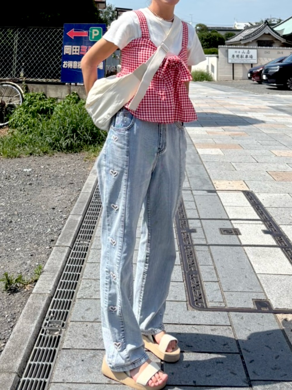 アメリカンストリート破壊スタイル刺繍デニムパンツpersonsoul似 アメリカンストリート破壊スタイル刺繍デニムパンツpersonsoul似