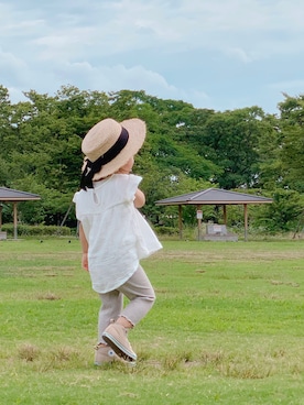 tsumuさん（キッズ・90cm）の夏コーディネート