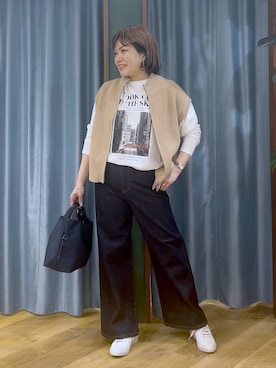 67remiさん(レディース・160cm)の冬コーディネート