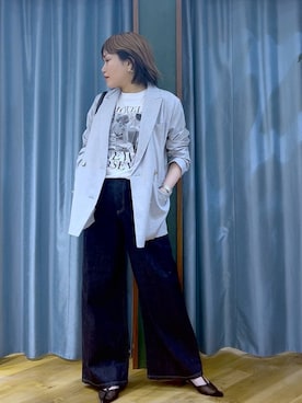 「GOOD ROCK SPEED（グッドロックスピード）のアイテム」を使った、67remiさん（レディース・160cm）の冬コーディネート