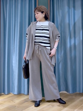 「Beau're（ヴュレ）のアイテム」を使った、67remiさん（レディース・160cm）の冬コーディネート