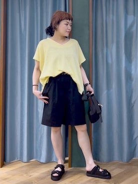 67remiさん(レディース・160cm)の夏コーディネート