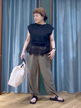 67remiさん(レディース・160cm)の夏コーディネート