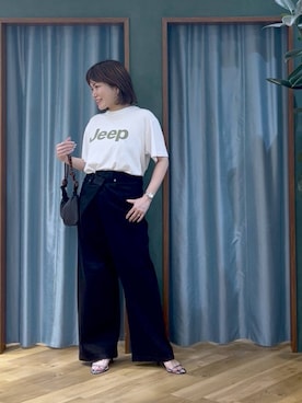 「アイテム（サンダル、その他）」を使った、67remiさん（レディース・160cm）の夏コーディネート