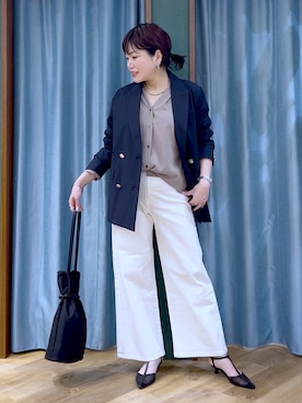 67remiさん（レディース・160cm）の冬コーディネート