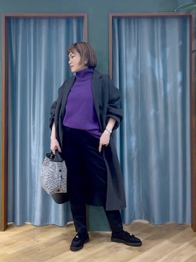 「BARNYARDSTORM（バンヤードストーム）のアイテム」を使った、67remiさん（レディース・160cm）の秋コーディネート