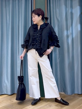 「LE VERNIS（ル・ベルニ）のアイテム」を使った、67remiさん（レディース・160cm）の冬コーディネート