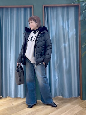 「surt（サート）のアイテム」を使った、67remiさん（レディース・160cm）の秋コーディネート