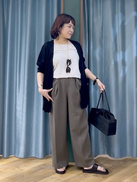 67remiさん（レディース・160cm）の夏コーディネート