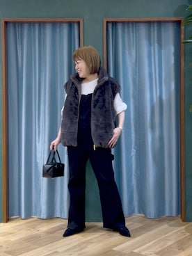 「BARNYARDSTORM（バンヤードストーム）のアイテム」を使った、67remiさん（レディース・160cm）の夏コーディネート
