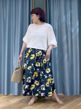 67remiさん（レディース・160cm）の春コーディネート