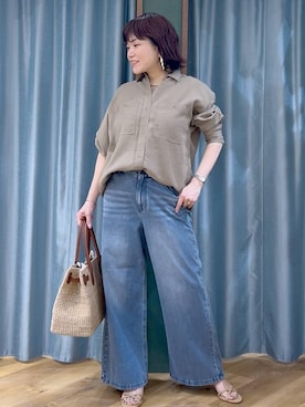 67remiさん（レディース・160cm）の春コーディネート