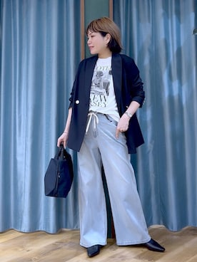 「GOOD ROCK SPEED（グッドロックスピード）のアイテム」を使った、67remiさん（レディース・160cm）の冬コーディネート