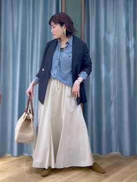 67remiさん（レディース・160cm）の春コーディネート