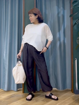 67remiさん(レディース・160cm)の夏コーディネート