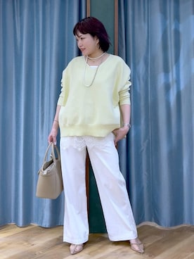 「PICCADILLY（ピカデリー）のアイテム」を使った、67remiさん（レディース・160cm）の冬コーディネート