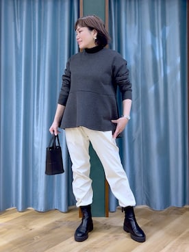 67remiさん(レディース・160cm)の冬コーディネート