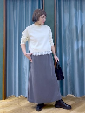 67remiさん(レディース・160cm)の冬コーディネート