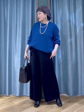 「Beau're（ヴュレ）のアイテム」を使った、67remiさん（レディース・160cm）の冬コーディネート