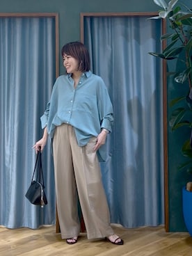 「BARNYARDSTORM」｜67remiさん（レディース・160cm）の夏コーディネート