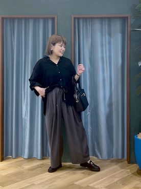 67remiさん（レディース・160cm）の秋コーディネート