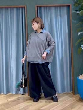 「アイテム（キーホルダー）」を使った、67remiさん（レディース・160cm）の秋コーディネート