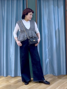 67remiさん（レディース・160cm）の秋コーディネート