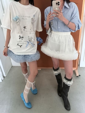 jasminegrandiflorumさん(レディース・162cm)の夏コーディネート