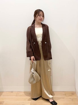 ユナさん（レディース・160cm）の秋コーディネート