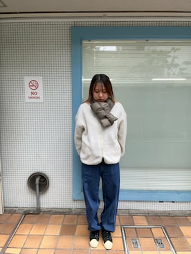 「WILD THINGS（ワイルドシングス）のアイテム（ダウンジャケット/コート）」を使った、akarionishiさん（レディース・158cm）の秋コーディネート